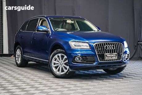 Blue 2013 Audi Q5 Wagon 3.0 Tdi Quattro