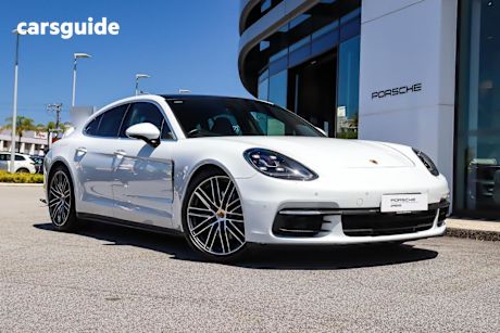 White 2017 Porsche Panamera Coupe 4S