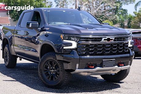 Grey 2025 Chevrolet Silverado Crew Cab Pickup 1500 Zr2