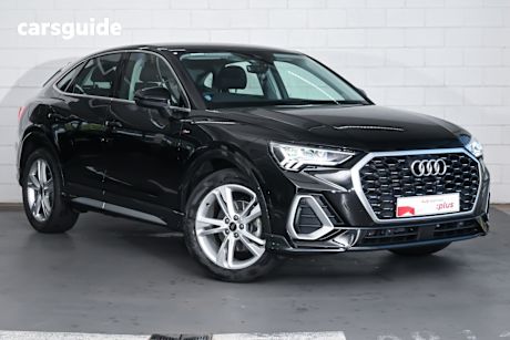 Black 2024 Audi Q3 Sportback 35 Tfsi S Line