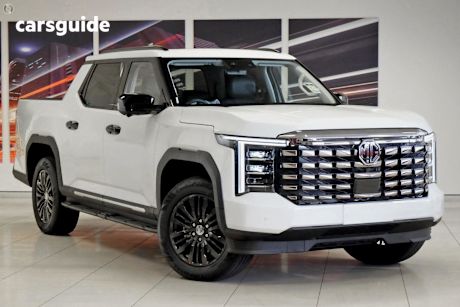 White 2025 MG Mgu9 Double Cab Pick Up Explore Pro