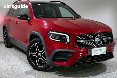 Red 2021 Mercedes-Benz GLB SUV