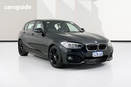 Black 2017 BMW 120I Hatchback M Sport