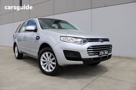 Silver 2016 Ford Territory Wagon Tx (Rwd)