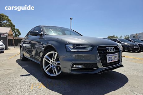 Grey 2014 Audi A4 Sedan 2.0 Tfsi S-Line Quattro