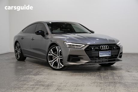 Grey 2020 Audi A7 Sportback 45 Tfsi Quattro (Hybrid)