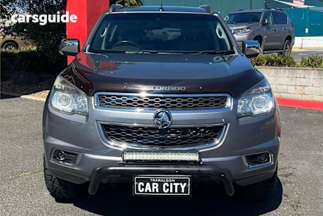 Grey 2016 Holden Colorado 7 Wagon Trailblazer (4X4)
