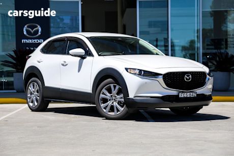 White 2023 Mazda CX-30 Wagon G20 Touring Vision (Fwd)