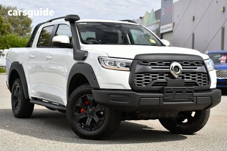 Black 2024 GWM Cannon Dual Cab Utility Xsr (4X4)