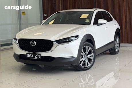 White 2025 Mazda CX-30 Wagon G25 Astina (Fwd)