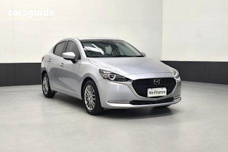 Silver 2022 Mazda 2 Sedan G15 Gt