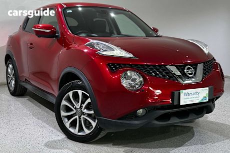 Red 2015 Nissan Juke Wagon Ti-S (Awd)