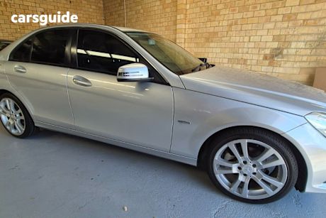 Silver 2012 Mercedes-Benz C200 Sedan Cdi Be