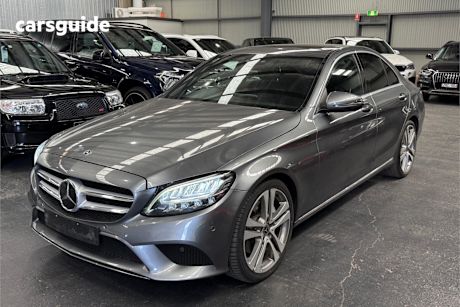 Grey 2020 Mercedes-Benz C300 Sedan Edition C
