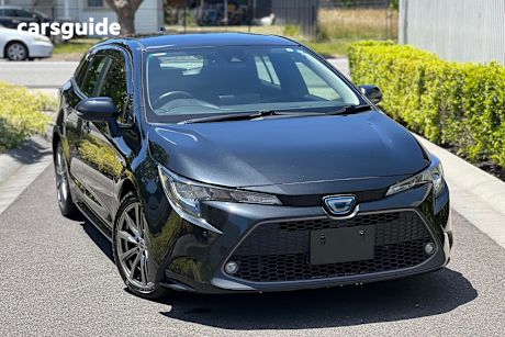 Black 2020 Toyota Corolla SUV ZWE214 AWD