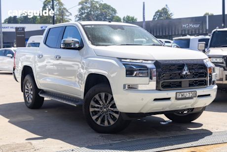 White 2024 Mitsubishi Triton Double Cab Pick Up Gls (4X4)