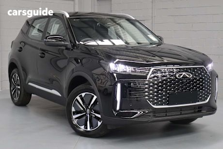 Black 2025 Chery Tiggo 4 Wagon Ultimate Hev