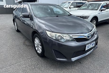Grey 2012 Toyota Camry Sedan Hybrid H