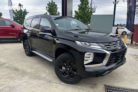 Black 2024 Mitsubishi Pajero Sport Wagon Gsr (4Wd) 7 Seat