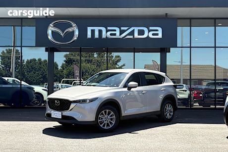 Silver 2024 Mazda CX-5 Wagon G25 Maxx Sport (Fwd)