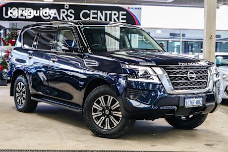 Blue 2019 Nissan Patrol Wagon Ti (4X4)