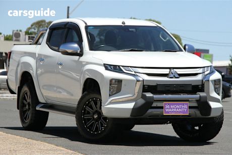 White 2018 Mitsubishi Triton Double Cab Pick Up Gls (4X4)