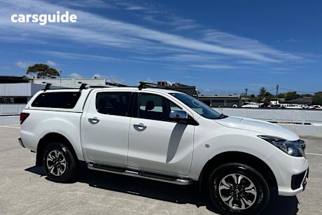 White 2019 Mazda BT-50 Dual Cab Utility Xtr (4X2) (5Yr)