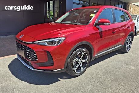 Red 2025 MG ZS SUV ZS32