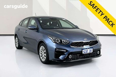 Blue 2019 Kia Cerato Hatchback S Safety Pack
