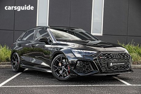 Black 2024 Audi RS3 Sportback 2.5 Tfsi S Tronic