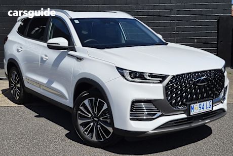 White 2025 Chery Tiggo 8 PRO MAX Wagon Ultimate Awd