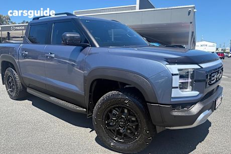 Blue 2025 BYD Shark 6 Dual Cab Utility Dual Motor Premium