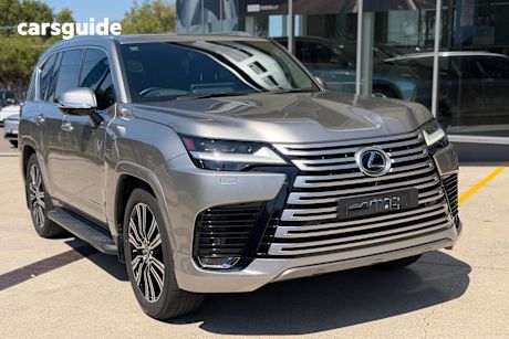 Silver 2022 Lexus LX500D Wagon Sports Luxury