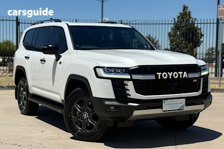White 2023 Toyota Landcruiser SUV GR SPORT (4X4) FJA300R