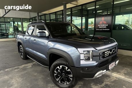 Blue 2025 BYD Shark 6 Dual Cab Utility Dual Motor Premium