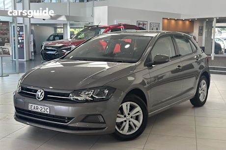 Grey 2018 Volkswagen Polo Hatchback 85 Tsi Comfortline