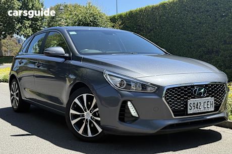 Grey 2019 Hyundai I30 Hatchback Elite