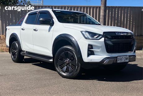 White 2021 Isuzu D-MAX Crew Cab Utility X-Terrain (4X4)