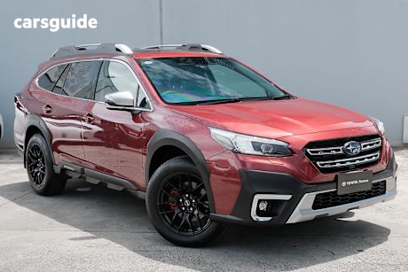 Red 2022 Subaru Outback Wagon Awd Touring