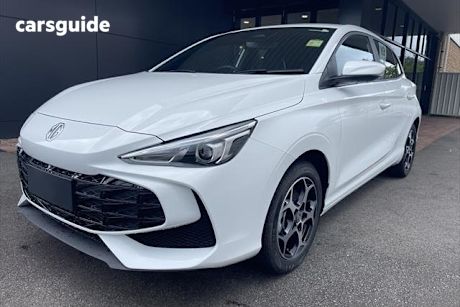 White 2025 MG MG3 Hatchback Excite