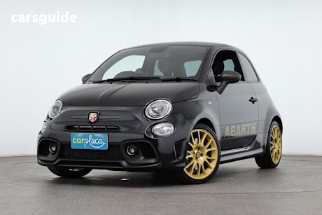 Black 2024 Abarth 695 Hatchback 75Th Anniversario