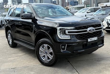 Black 2024 Ford Everest Wagon Ambiente (4Wd)