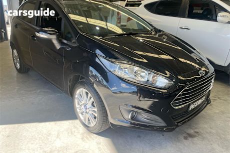 Black 2015 Ford Fiesta Hatchback Trend