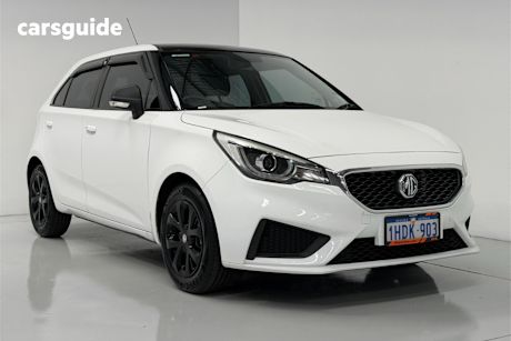 White 2020 MG MG3 Hatchback Core