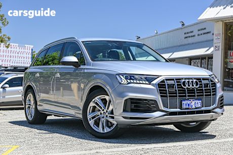 Silver 2020 Audi Q7 Wagon 45 Tdi Quattro