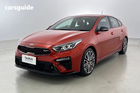 Orange 2020 Kia Cerato Hatchback Gt Safety Pack