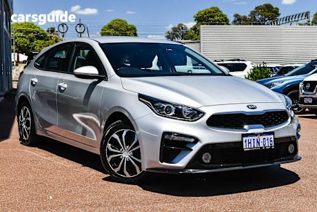 Silver 2021 Kia Cerato Hatchback S