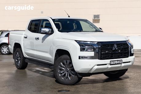 White 2024 Mitsubishi Triton Double Cab Pick Up Gls (4X4)