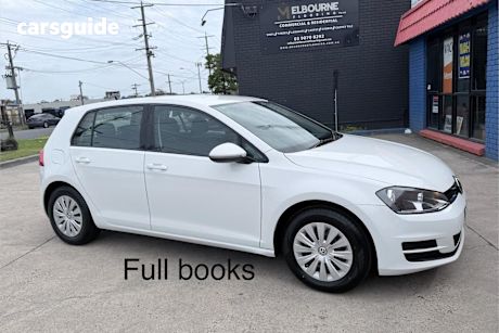 White 2016 Volkswagen Golf Hatchback 92 Tsi Trendline