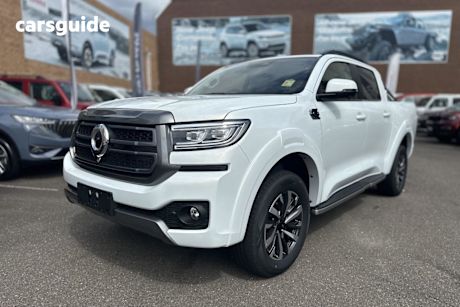 White 2025 GWM Cannon Dual Cab Utility Ultra (4X4)